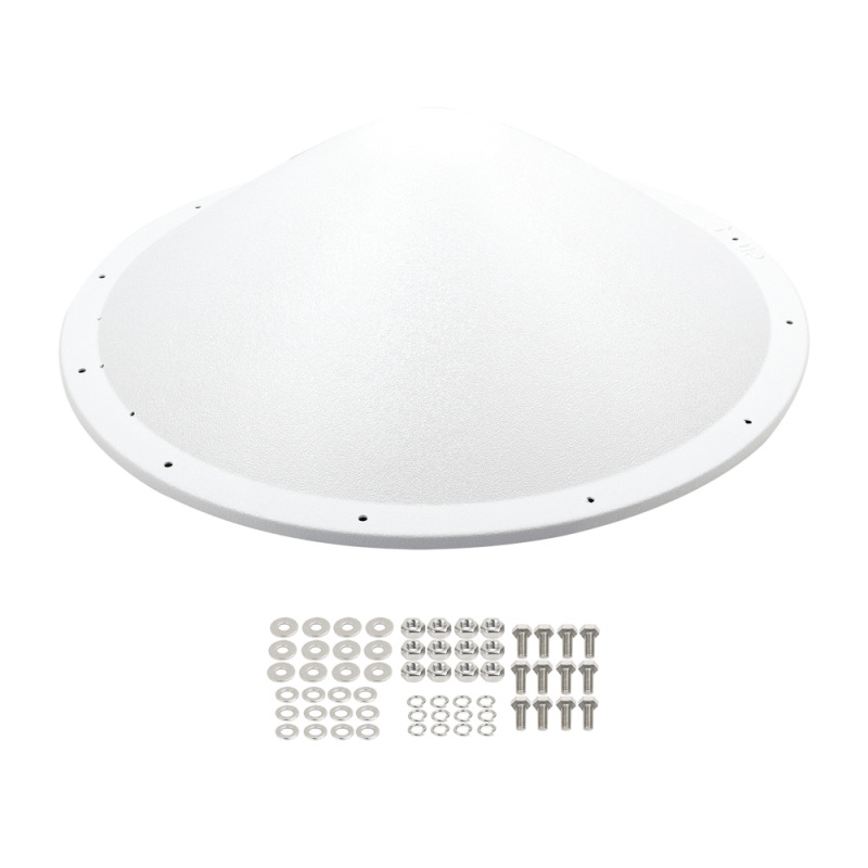 Radomo para antenas TXPD486528N y TXPD486528SMA reduce la carga de viento y mejora la estabilidad del enlace resistente a cualquier tipo de intemperie