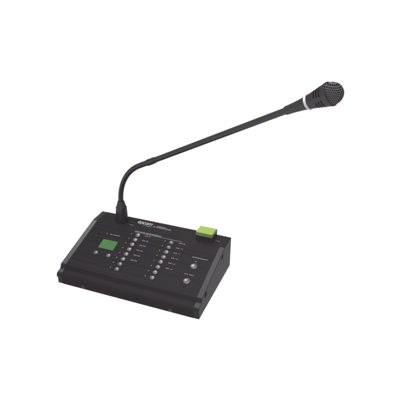 Microfono de 16 Zonas | Soporta Máximo 32 Pzas en Cascada