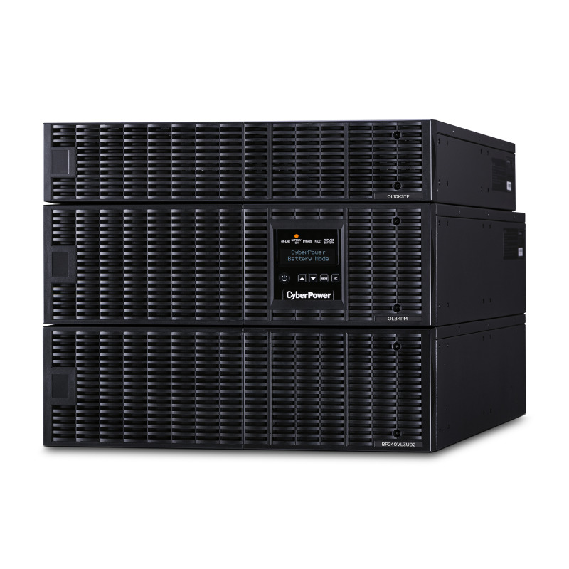 UPS de 8000 VA/8000 W Online Doble Conversión 200  240 Vac de Entrada 120  240 Vac de Salida Entrada Hardwired Onda Senoidal Pura Torre o Rack de 8 UR Con 6 Tomas NEMA 520R 3 NEMA L630R y Terminal Hardwired image 5