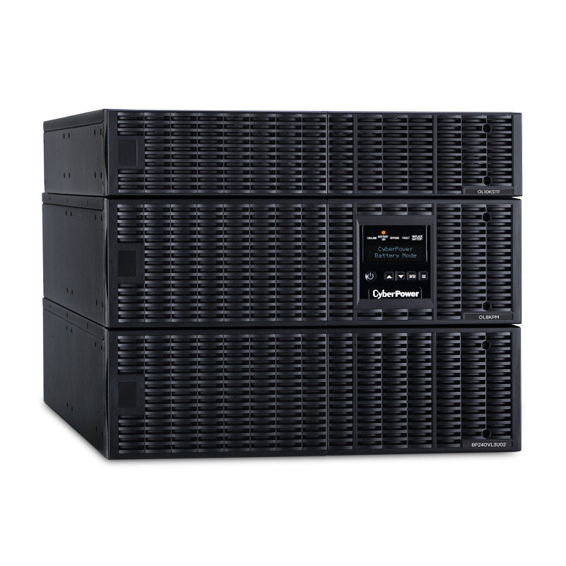 UPS de 8000 VA/8000 W Online Doble Conversión 200  240 Vac de Entrada 120  240 Vac de Salida Entrada Hardwired Onda Senoidal Pura Torre o Rack de 8 UR Con 6 Tomas NEMA 520R 3 NEMA L630R y Terminal Hardwired image 6