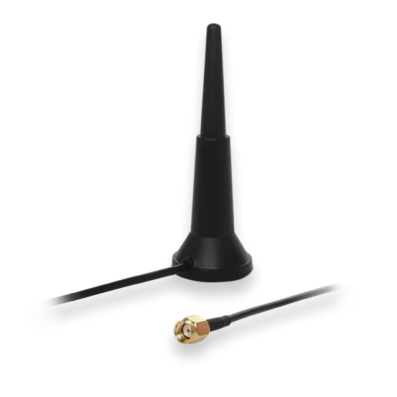 Antena WiFi Doble Banda SMA 3 dBi Magnetica cable 15M