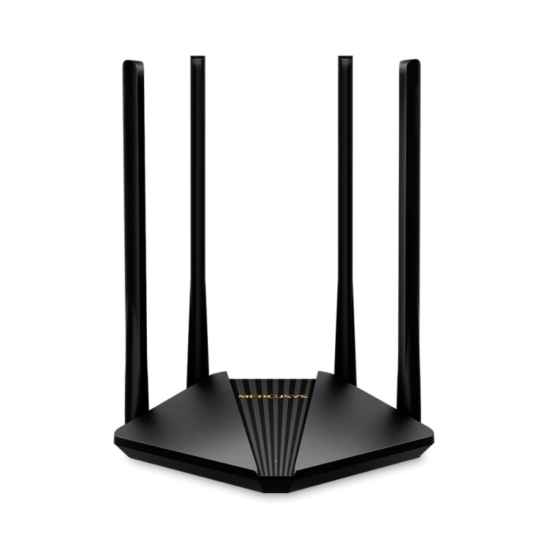 Router inalámbrico AC1200 / 2 Puertos LAN 10/100/1000 / 1 Puerto WAN 10/100/1000 /  Tecnología MUMIMO y Beamforming /   4 Antenas de 5 dBi