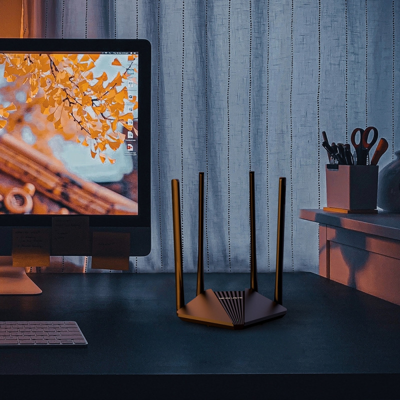 Router inalámbrico AC1200 / 2 Puertos LAN 10/100/1000 / 1 Puerto WAN 10/100/1000 /  Tecnología MUMIMO y Beamforming /   4 Antenas de 5 dBi image 9