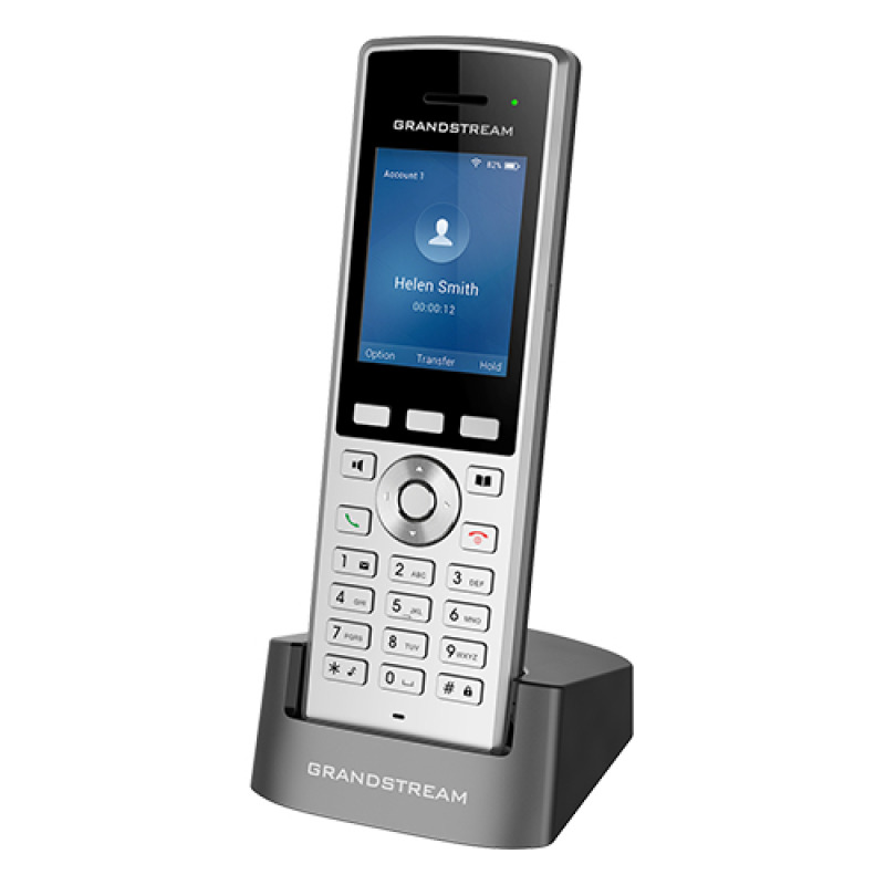 Teléfono WiFi portátil empresarial con 2 lineas y cuentas SIP Bluetooth y botón Pushtotalk image 2