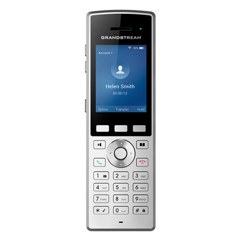 Teléfono WiFi portátil empresarial con 2 lineas y cuentas SIP Bluetooth y botón Pushtotalk image 5