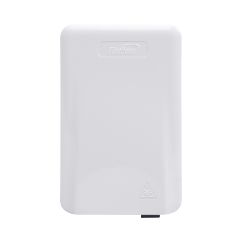 Caja Terminal de Fibra Óptica Roseta con 2 acopladores SC/APC blanca