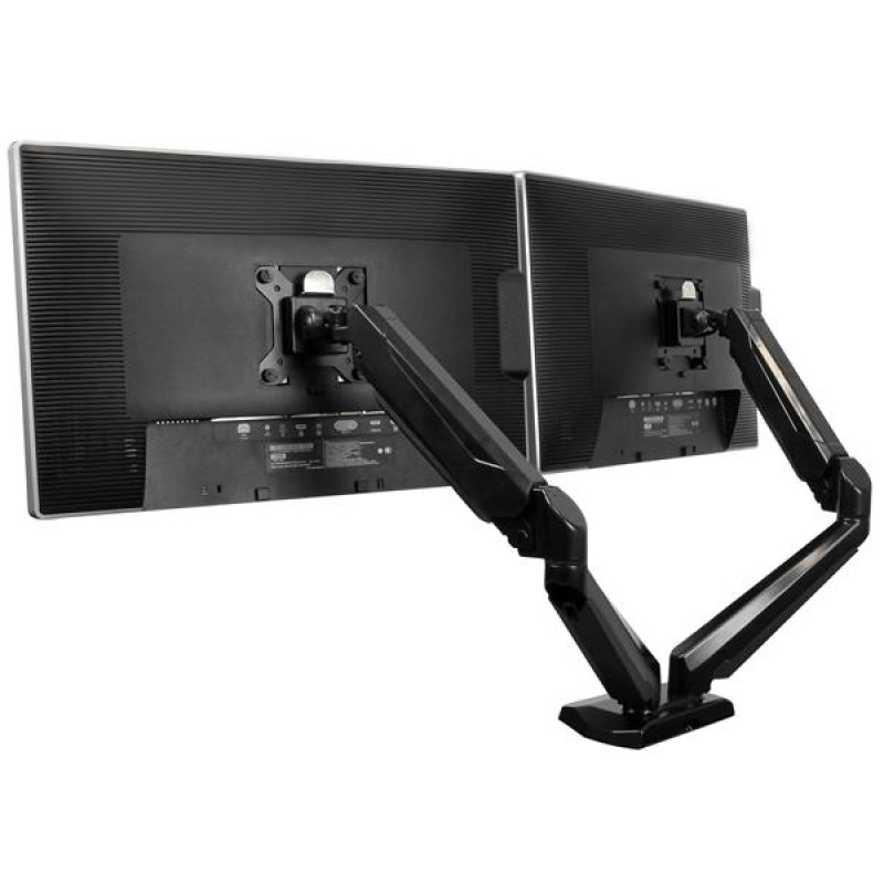 Base Startech ARMSLIMDUO para Dos Monitores con Hub USB de 2 Puertos y Pass-Through de Audio - Movimiento Articulado Total - Altura ajustable - 2 image 7