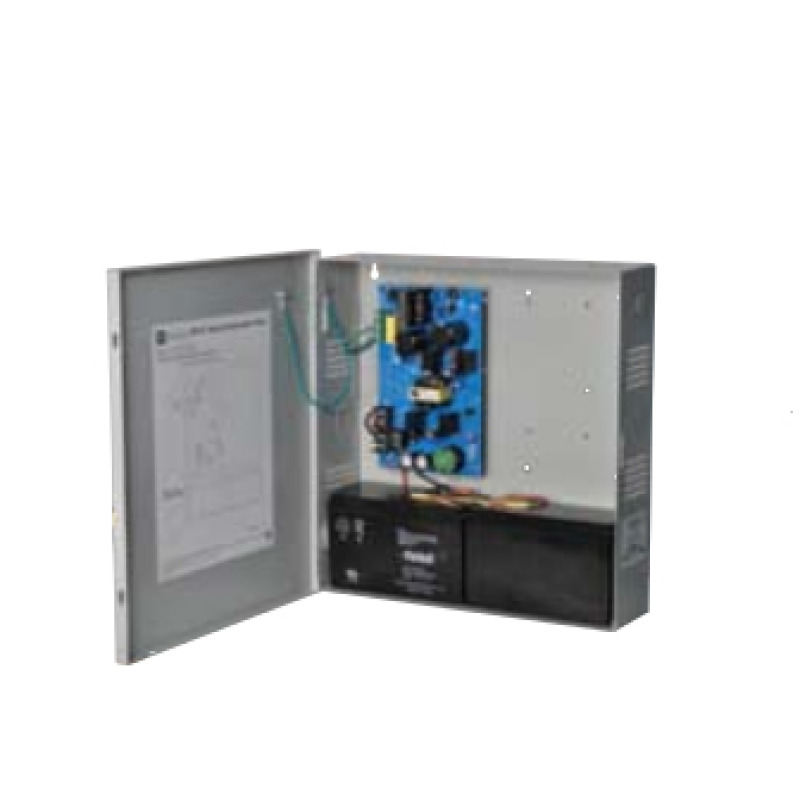12 o 24 Vcc  6 Amp / fuente de alimentación / 1 salida / capacidad de baterías de respaldo / requieren baterías