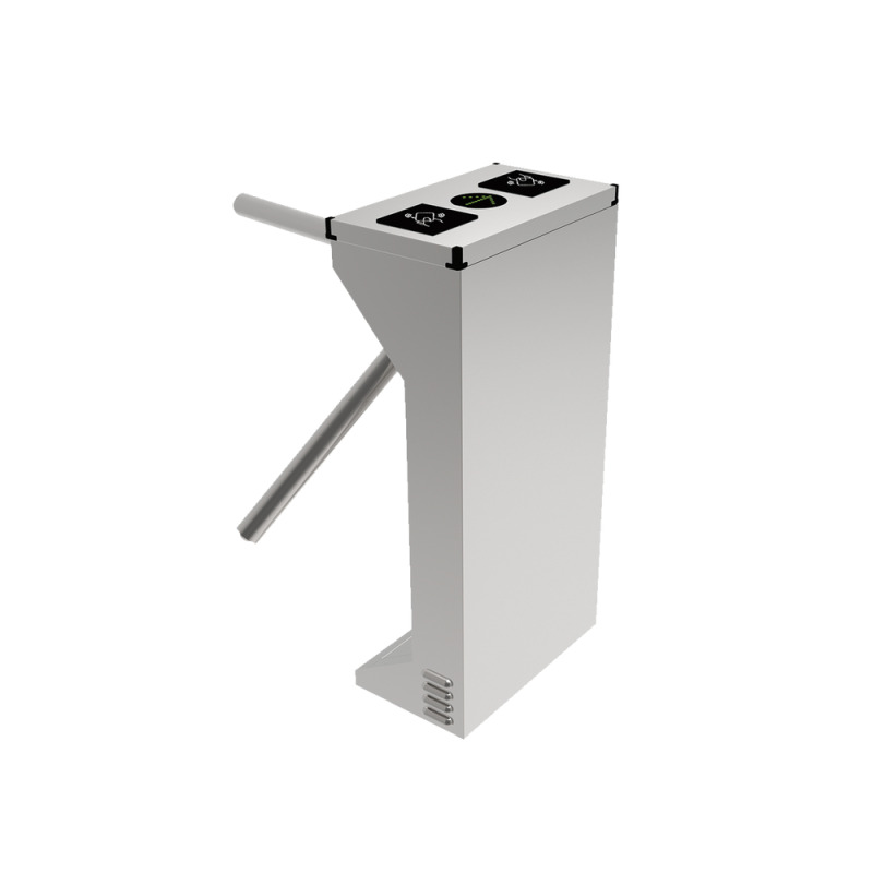 MOTORIZADO SIN CONTACTOTorniquete Industrial en Acero Inoxidable Bidireccional USO RUDO Espacio para Lectora de Proximidad image 3