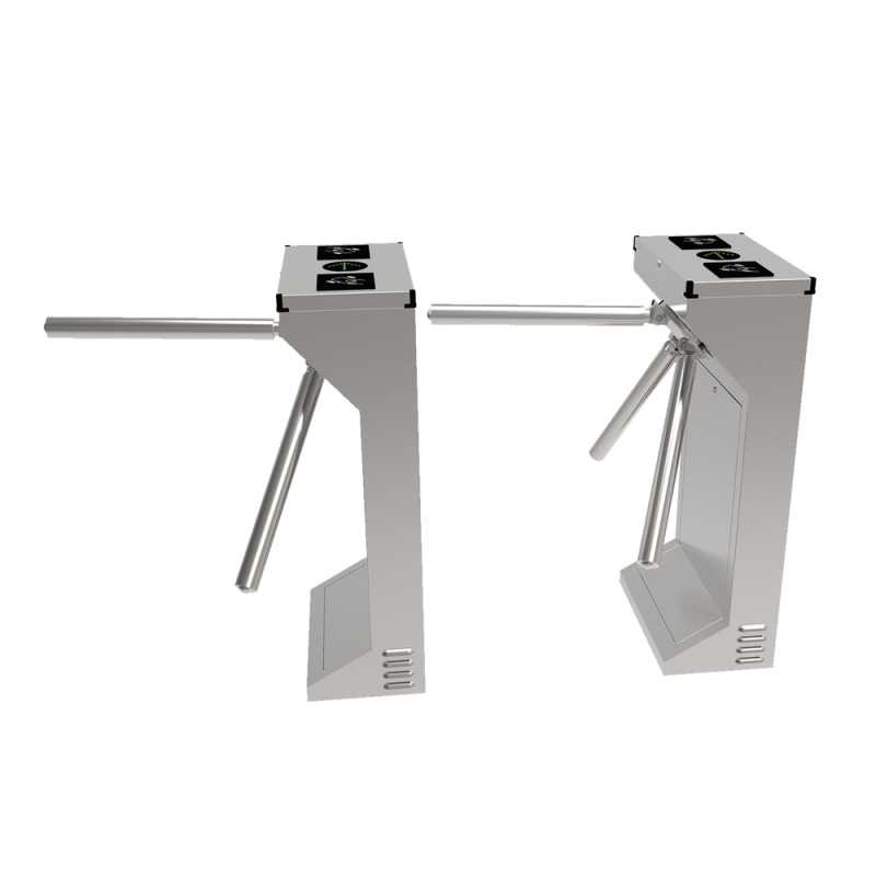 MOTORIZADO SIN CONTACTOTorniquete Industrial en Acero Inoxidable Bidireccional USO RUDO Espacio para Lectora de Proximidad image 5