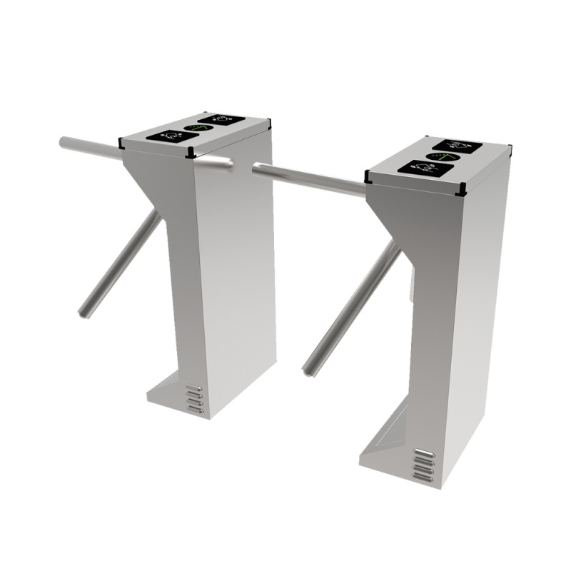 MOTORIZADO SIN CONTACTOTorniquete Industrial en Acero Inoxidable Bidireccional USO RUDO Espacio para Lectora de Proximidad image 6