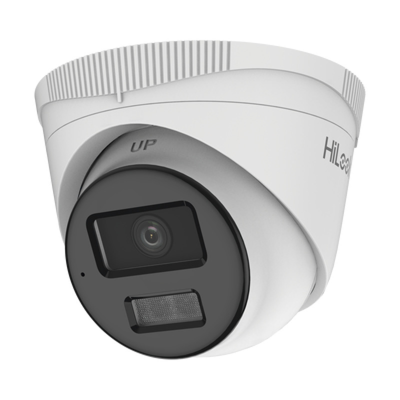 Domo IP de 4 Megapixel  / Lente 28 mm / Ángulo de visión 104 / 20 mts IR / Micrófono Integrado / ACUSENSE Lite / Exterior IP67 / PoE / dWDR / H265 / ONVIF