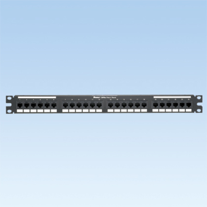 Panel de Parcheo de Impacto 110 Plano Categoría 6 de 24 Puertos 1UR