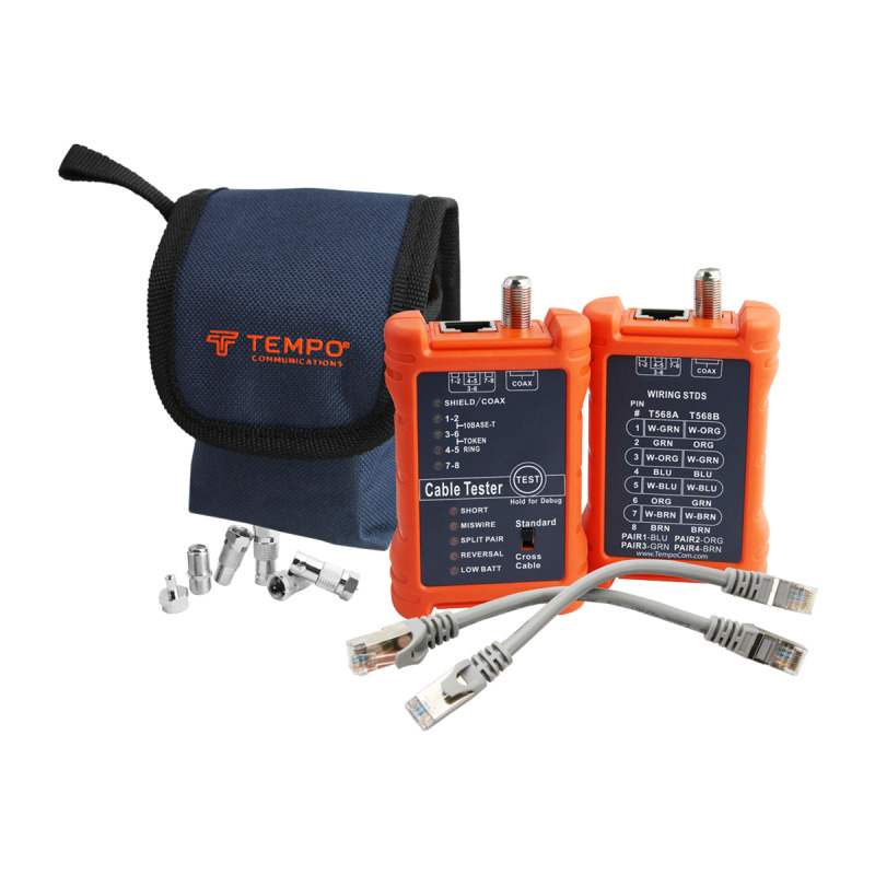 Tester Profesional para mapeo de cables de red/coaxiales image 4