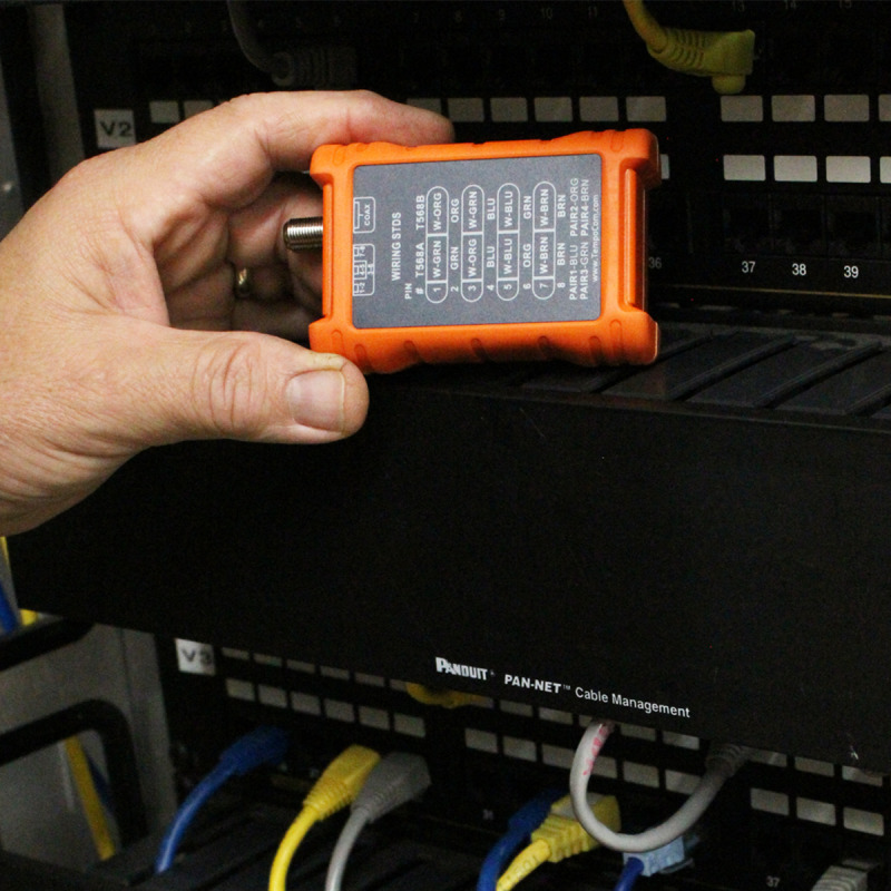 Tester Profesional para mapeo de cables de red/coaxiales image 11