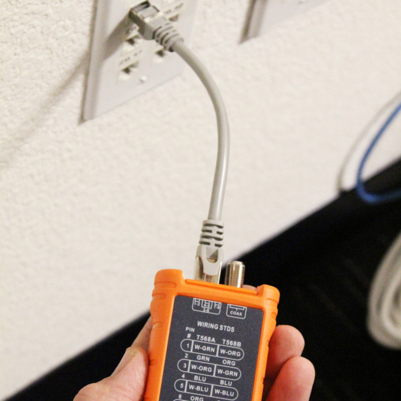 Tester Profesional para mapeo de cables de red/coaxiales image 12