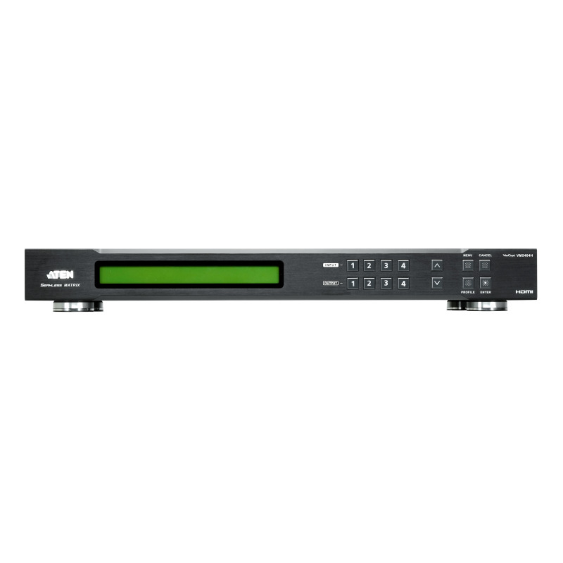 SWITCH DE MATRIZ HDMI | 4X4 | CON ESCALADOR | COMPATIBLE CON VIDEOWALL | Seamless Switch | IR | RS232 | ETHERNET  image 3