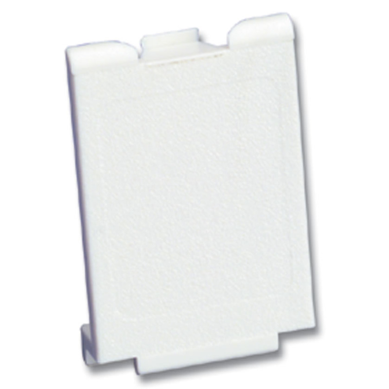 Inserto Ciego Para Placas de Pared MAX y 10G MAX Color Blanco Bolsa con 10 piezas