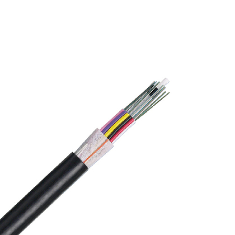 Cable de Fibra Óptica 12 hilos OSP Planta Externa No Armada Dieléctrica MDPE Polietileno de Media densidad Multimodo OM3 50/125 Optimizada Precio Por Metro