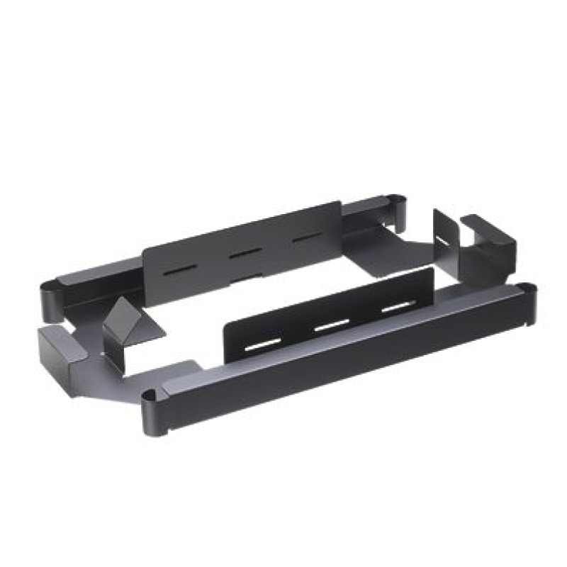 Soporte Para Apilar de 1 a 4 Charolas de Empalme FST24S Compatible con Paneles FMT y FMD Color Negro