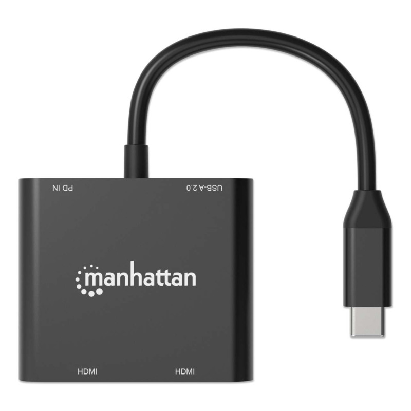 ADAPTADORES/MANHATTAN/154321/CONVERTIDOR USB-C A HDMI 2 PUERTOS 4K - MST image 10