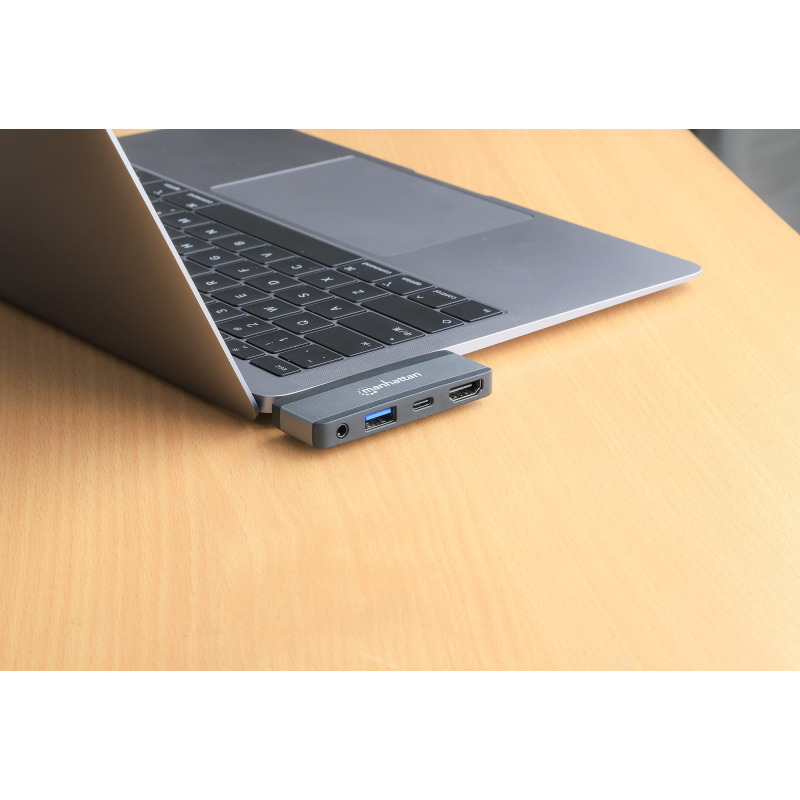 DOCKING/MANHATTAN/190404/DOCKING STATION USB-C 4 EN 1 ADAPTADOR PORTÁTIL image 10