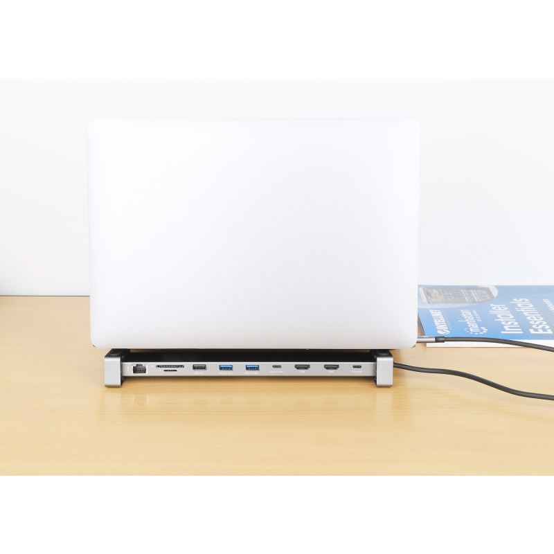DOCKING/MANHATTAN/190398/DOCKING STATION USB-C 10 EN 1 CON MST PARA DOBLE MONITOR 4K image 9