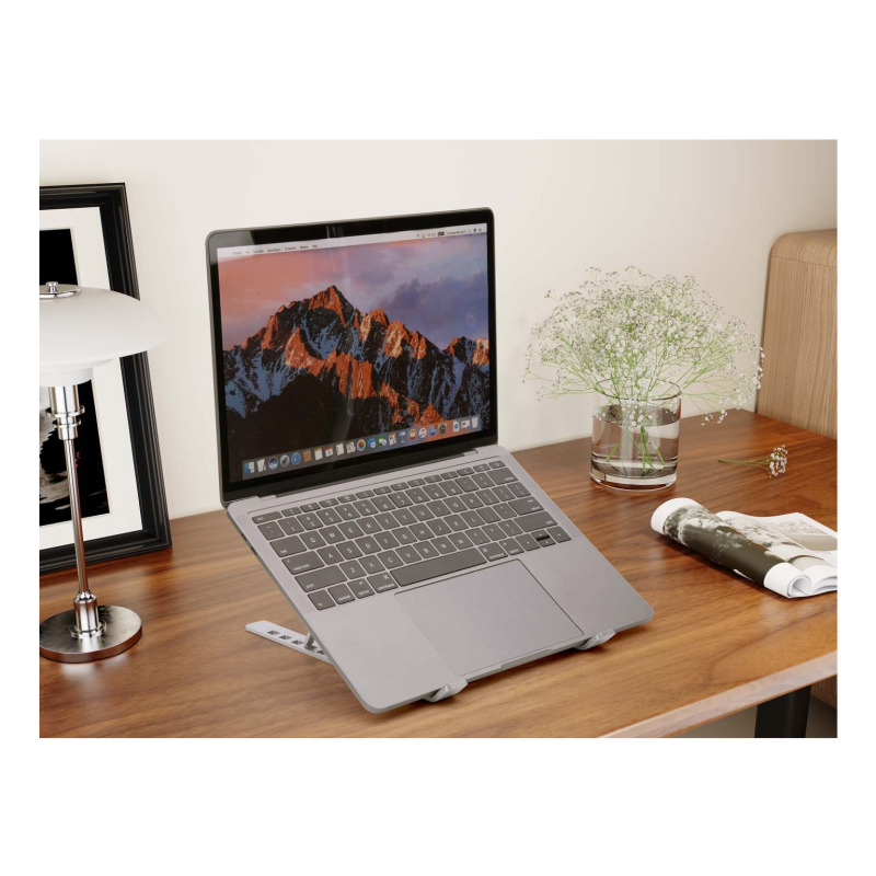 SOPORTES/MANHATTAN/462617/SOPORTE DE ALUMINIO PARA LAPTOP O TABLET CON ELEVACIÓN AJUSTABLE, ECO image 5
