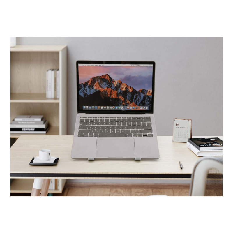 SOPORTES/MANHATTAN/462617/SOPORTE DE ALUMINIO PARA LAPTOP O TABLET CON ELEVACIÓN AJUSTABLE, ECO image 8