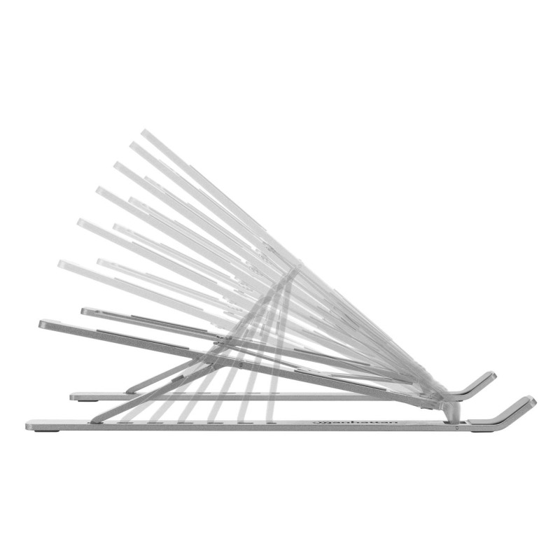 SOPORTES/MANHATTAN/462600/SOPORTE DE ALUMINIO PARA LAPTOP O TABLET CON ELEVACIÓN AJUSTABLE, PREMIUM image 9