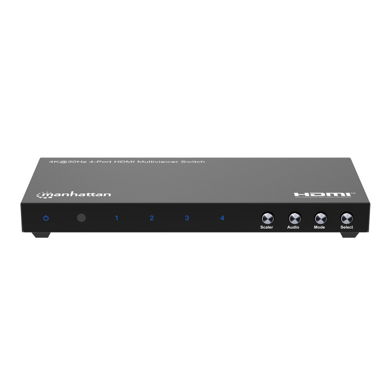 SWITCH/MANHATTAN/208406/SWITCH MULTIVIEWER HDMI DE 4 PUERTOS 4K image 8