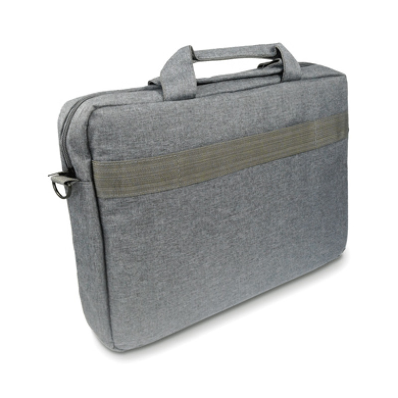 MALETIN BROBOTIX  PORTAFOLIO PARA LAPTOP DE 15.6 A 17.0 PULGADAS  LEADER, GRIS image 4