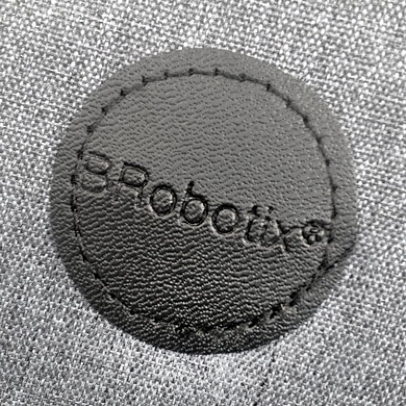 MALETIN BROBOTIX  PORTAFOLIO PARA LAPTOP DE 15.6 A 17.0 PULGADAS  LEADER, GRIS image 7