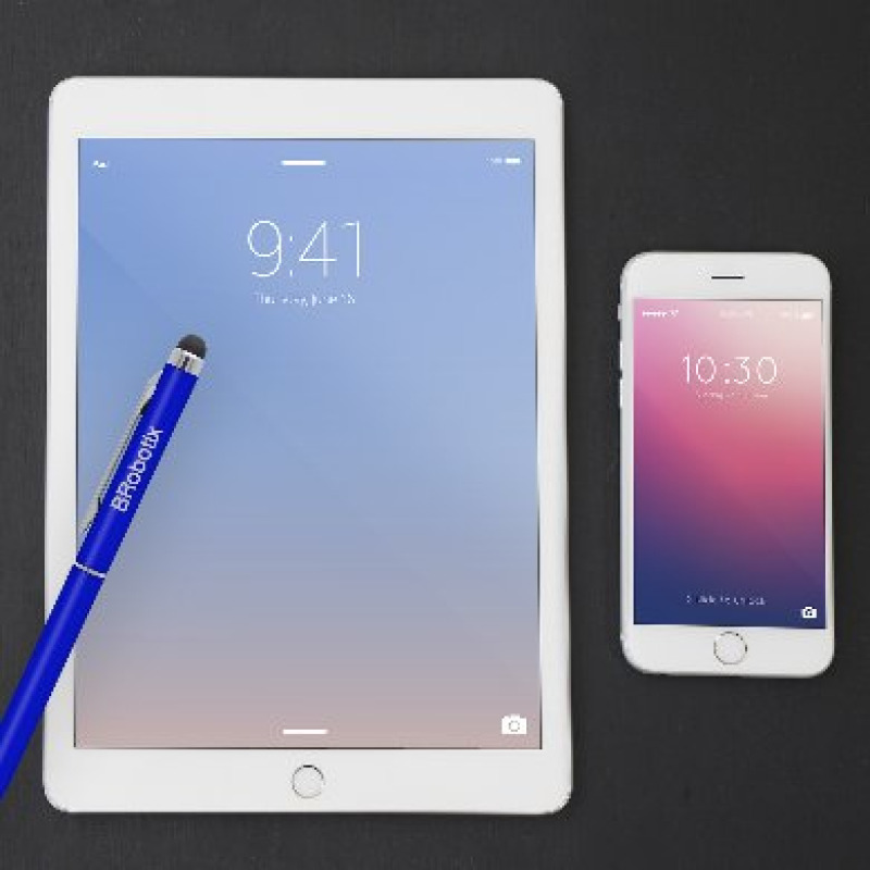 PLUMA STYLUS BROBOTIX PARA TABLETA, DUO PACK, AZUL REY image 4