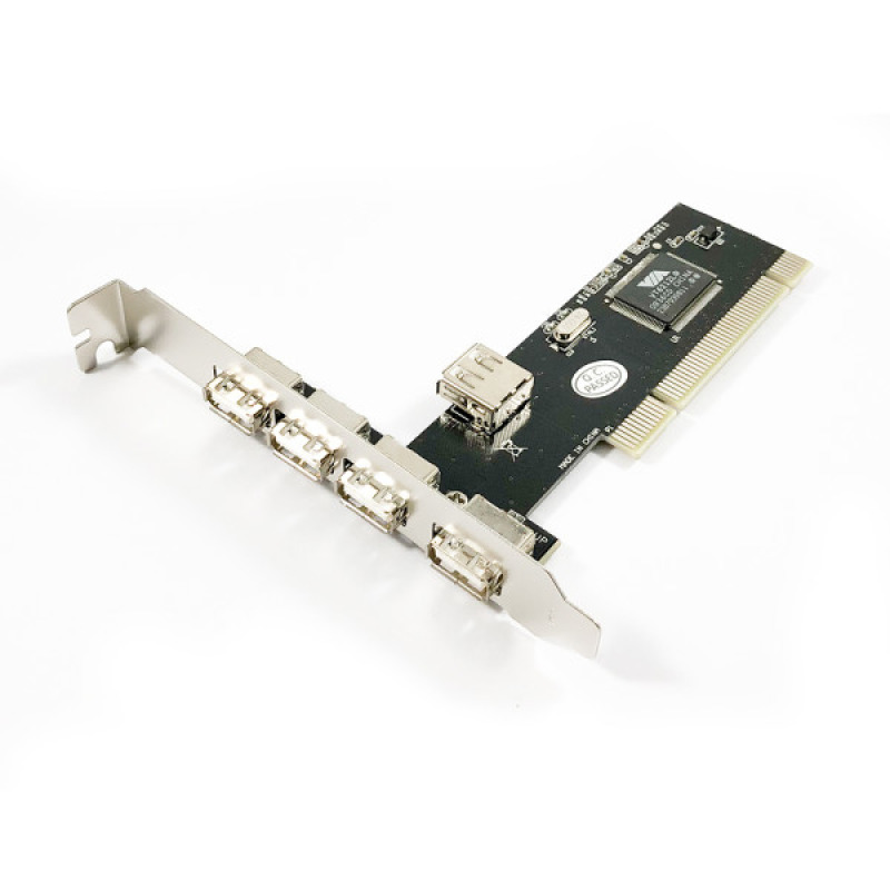 TARJETA PCI A 5 PUERTOS USB 2.0 4 EXTERNOS 1 PUERTO INTERNO XMEDIA