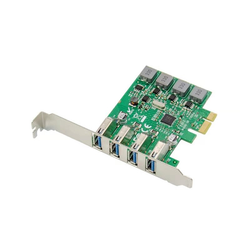TARJETA PCI EXPRESS X-MEDIA XM-PEX-U304S 4 PUERTOS SUPERSPEED USB 3.0 TRANSFERENCIA HASTA 5Gbps X PUERTO