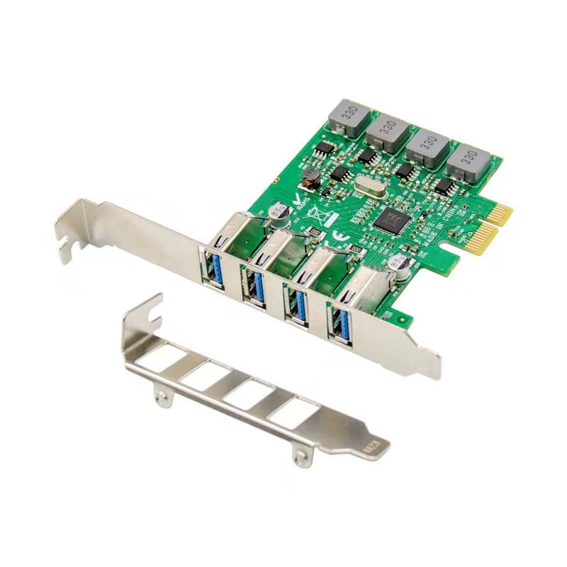 TARJETA PCI EXPRESS X-MEDIA XM-PEX-U304S 4 PUERTOS SUPERSPEED USB 3.0 TRANSFERENCIA HASTA 5Gbps X PUERTO image 2