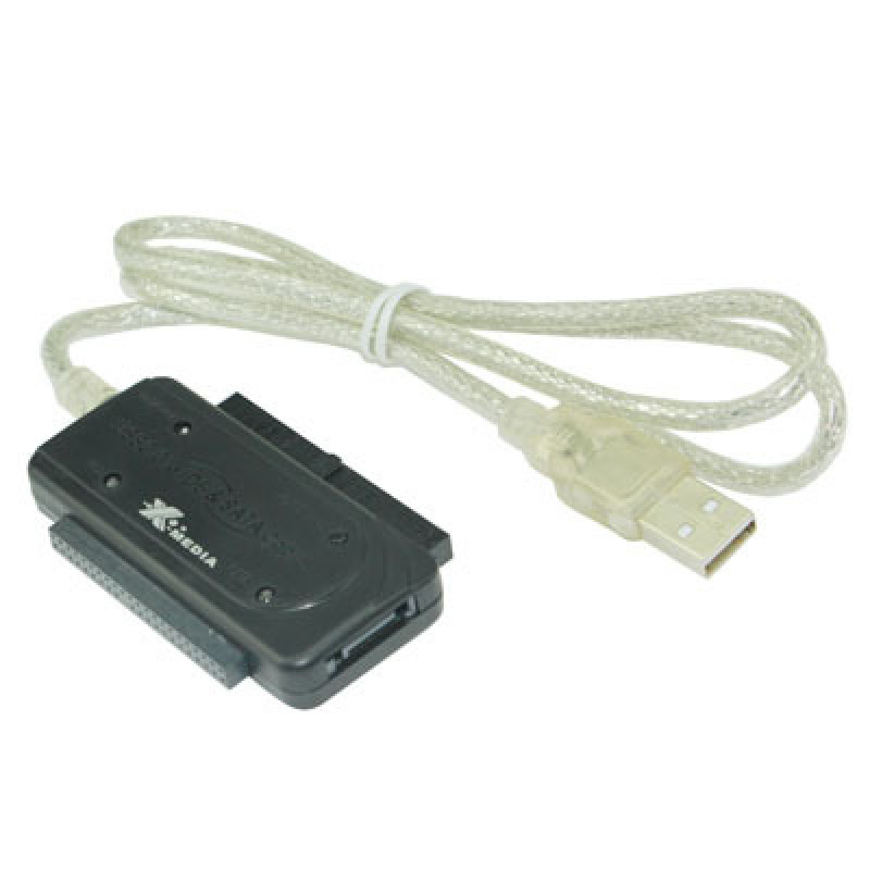 ADAPTADOR USB 2.0 PARA DISCO EXT SATA/IDE XMEDIA UB-2235S-OTB