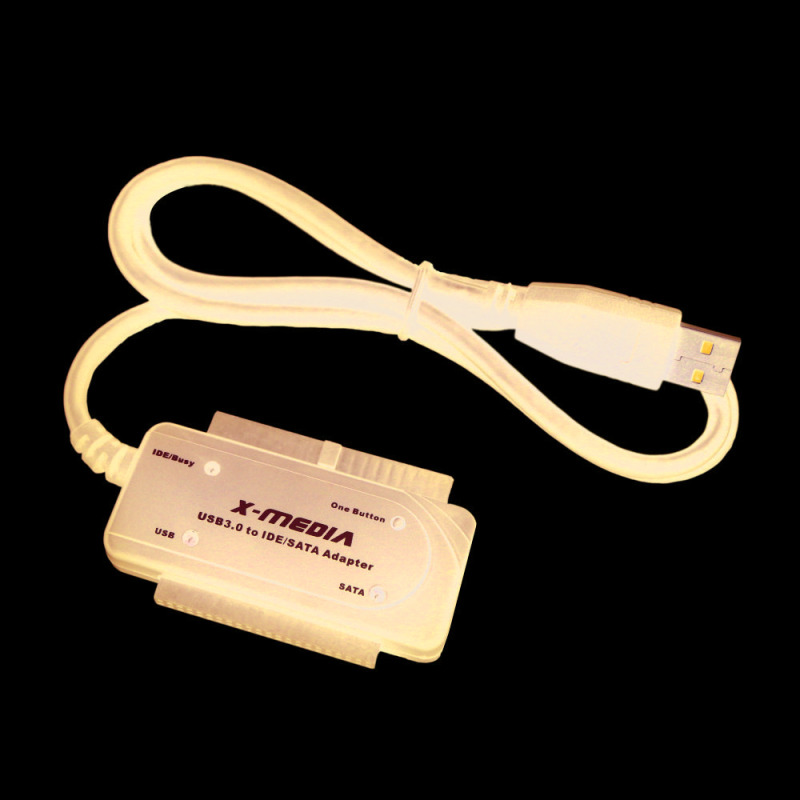 ADAPTADOR USB 3.0 PARA DISCO EXT SATA/IDE XMEDIA UB-3235S-OTB
