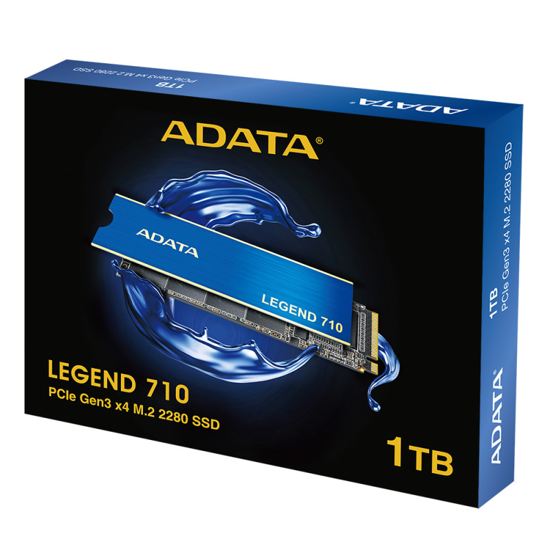 SSD M.2 2280 NVME/PCIE 1TB ADATA LEGEND 710 GEN3 X4 ALEG-710-1TCS image 8