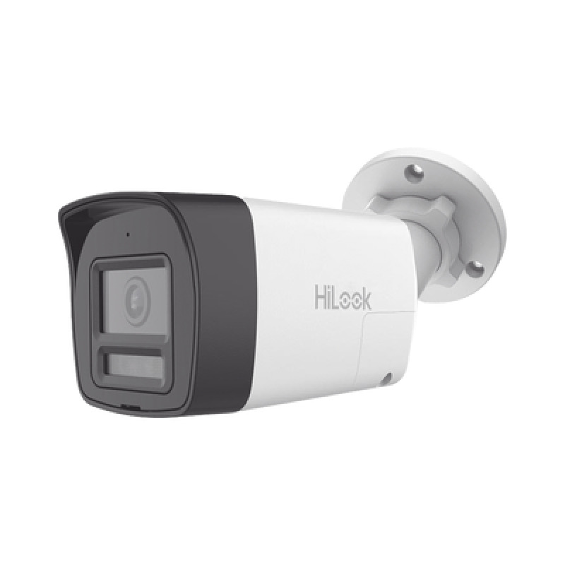 Audio Bidireccional  Dual Light  ColorVu Bala TURBOHD 2 Megapixel 1080p / Lente 28 mm / 30 mts IR EXIR  20 mts Luz Blanca / Micrófono y Bocina Integrado / Exterior IP67 / Metal / dWDR