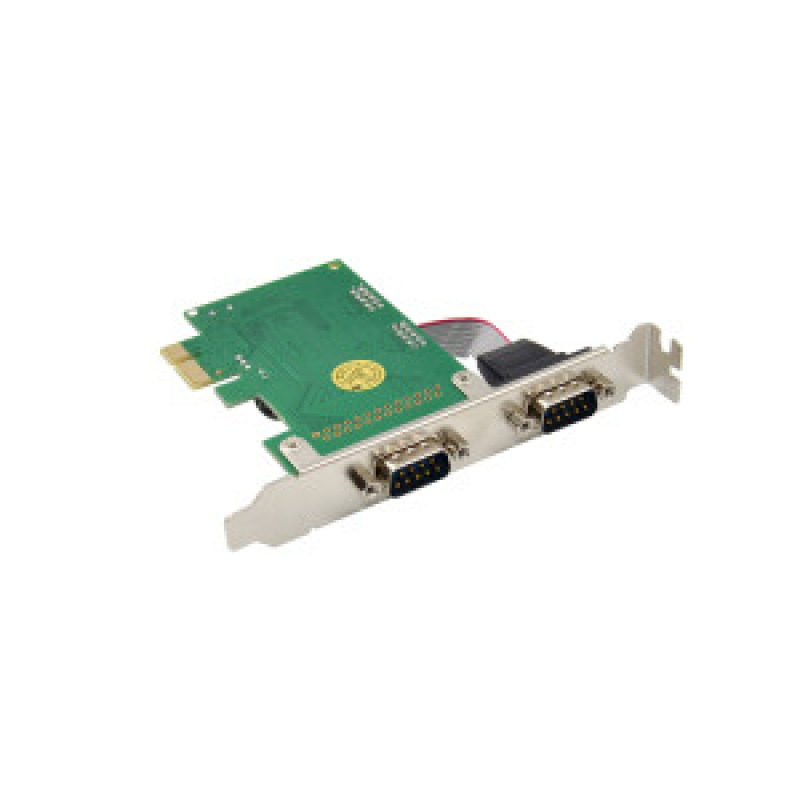 TARJETA PCI EXPRESS XMEDIA XM-PEX-2S CON 2 PUERTOS SERIALES DB9 RS232 VELOCIDAD TRANSFERENCIA 115Kbps x PUERTO image 2