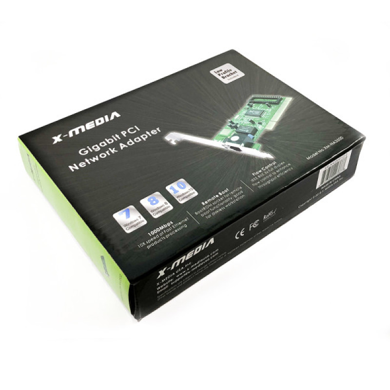 TARJETA DE RED GIGABIT PCI XMEDIA XM-NA3500 10/100/1000 Mbps image 6