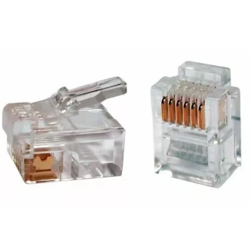 PLUG RJ45 XMEDIA XM-C6-8P8C-50 CAT6 BOLSA CON 50 PIEZAS