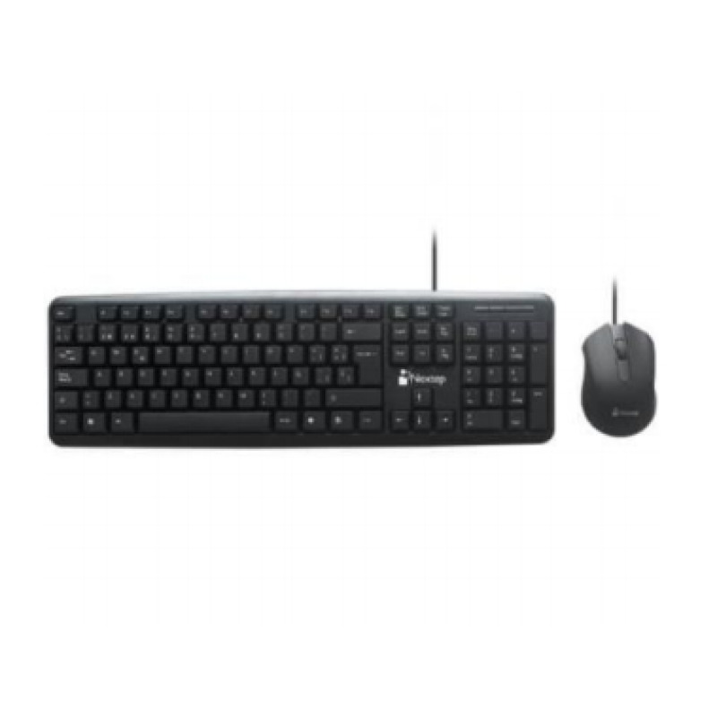 KIT TECLADO Y MOUSE ALAMBRICO NEXTEP USB NEGRO NE-416