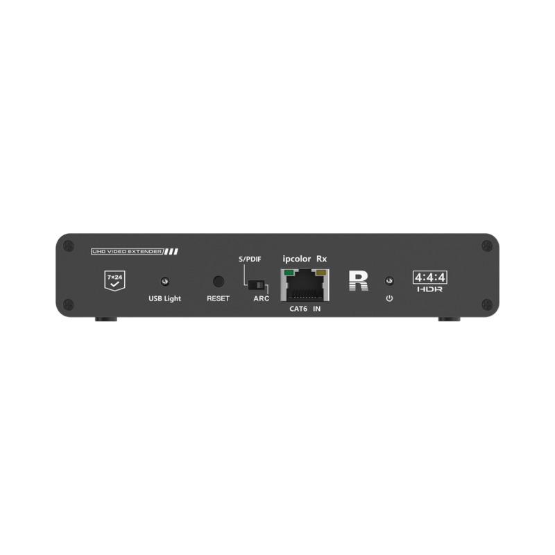 Kit extensor KVM HDMI y USB hasta 70 metros / Resolución 4K  60 Hz/ Cat 6 6a y 7 / IPCOLOR / CERO LATENCIA / HDR10 / Salida Loop / Puerto S/PDIF / Uso 24/7 / Transmite el Video y Controla tu DVR vía USB a distancia image 5