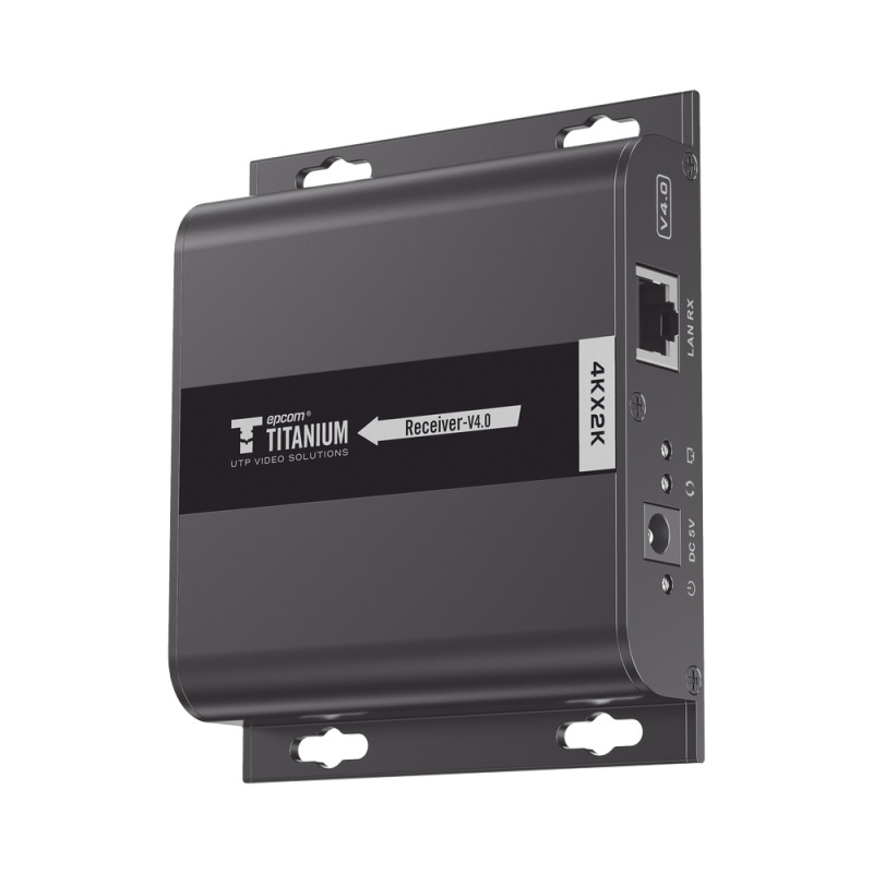 Receptor Compatible para Kits TT68340 / Resolución 4K30Hz / Cat 5e/6 / Distancia de 120 m / Control IR /  Soporta HDbitT/ Compatible con Switch Gigabit