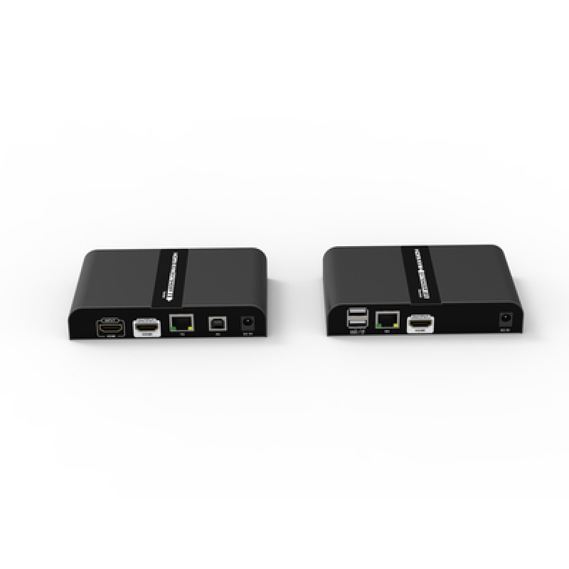 Kit extensor KVM HDMI y USB 20 hasta 100 metros / Resolución 4K  60 Hz / Cat 6/6A/7 / CERO LATENCIA / Salida Loop / Soporta Switch Gigabit para control KVM múltiple / Soporta hasta 253 image 3