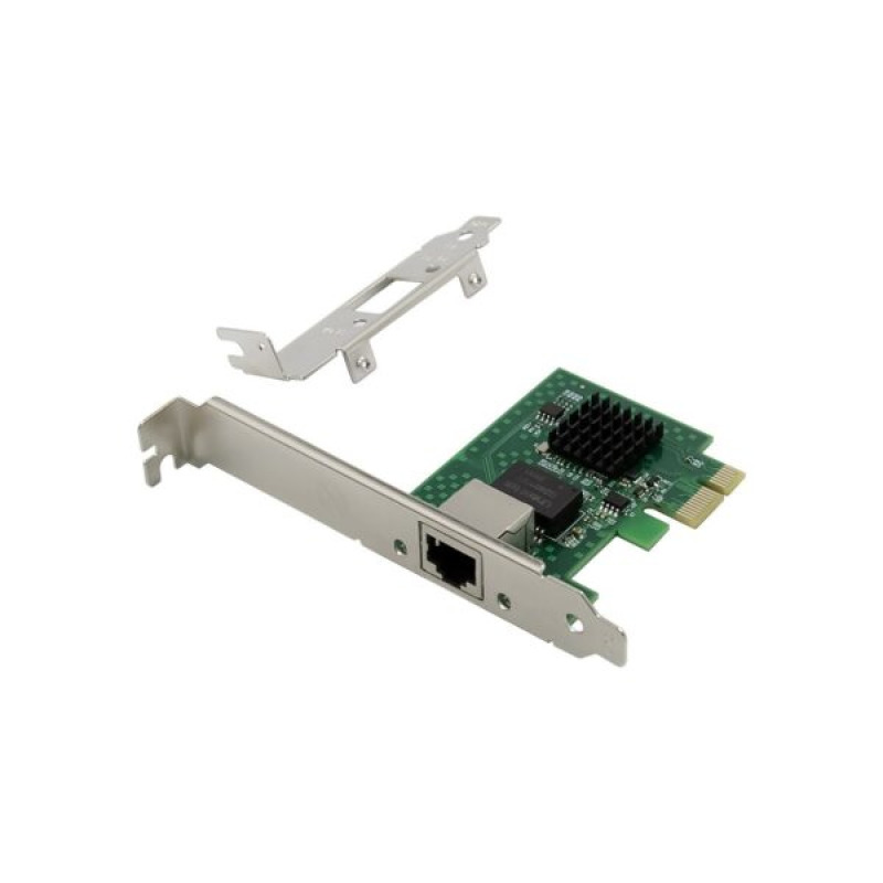 ADAPTADOR X-MEDIA XM-NA4811 PCI Express 1 PUERTO RJ45 HASTA 2.5Gbps CHIPSET Intel I225-V LED INDICADOR DE ENLACE image 3
