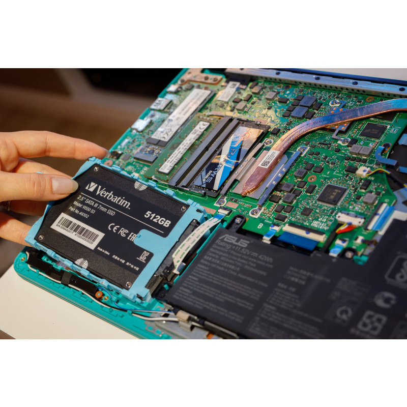 SSD 2.5 512GB VERBATIM SATAIII VI550 560/535 MB/S image 7